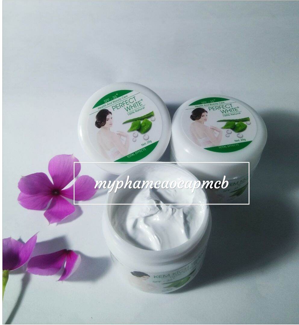 Kem kích trắng perfect white nha đam
