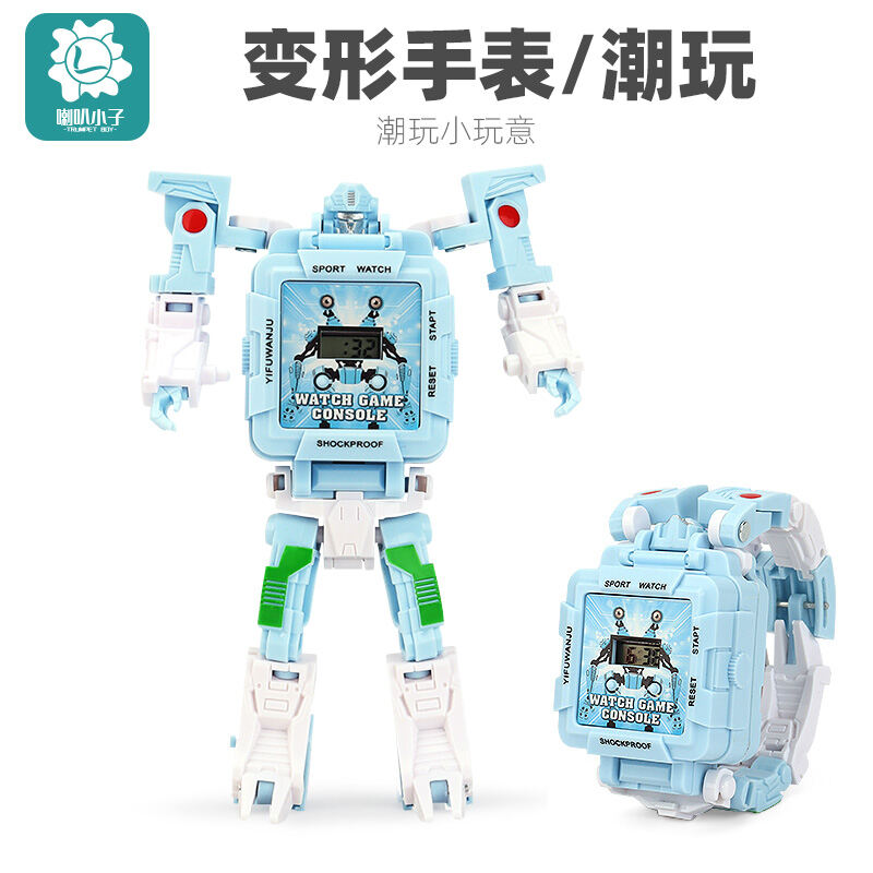 Nơi bán Đồng Hồ Đeo Tay Đồ Chơi Trẻ Em Đồng Hồ Điện Tử Thời Gian Đa Chức Năng Biến Hình Robot Hoạt Hình Cho Nữ Quà Tặng Sinh Nhật Sáng Tạo Bé Trai