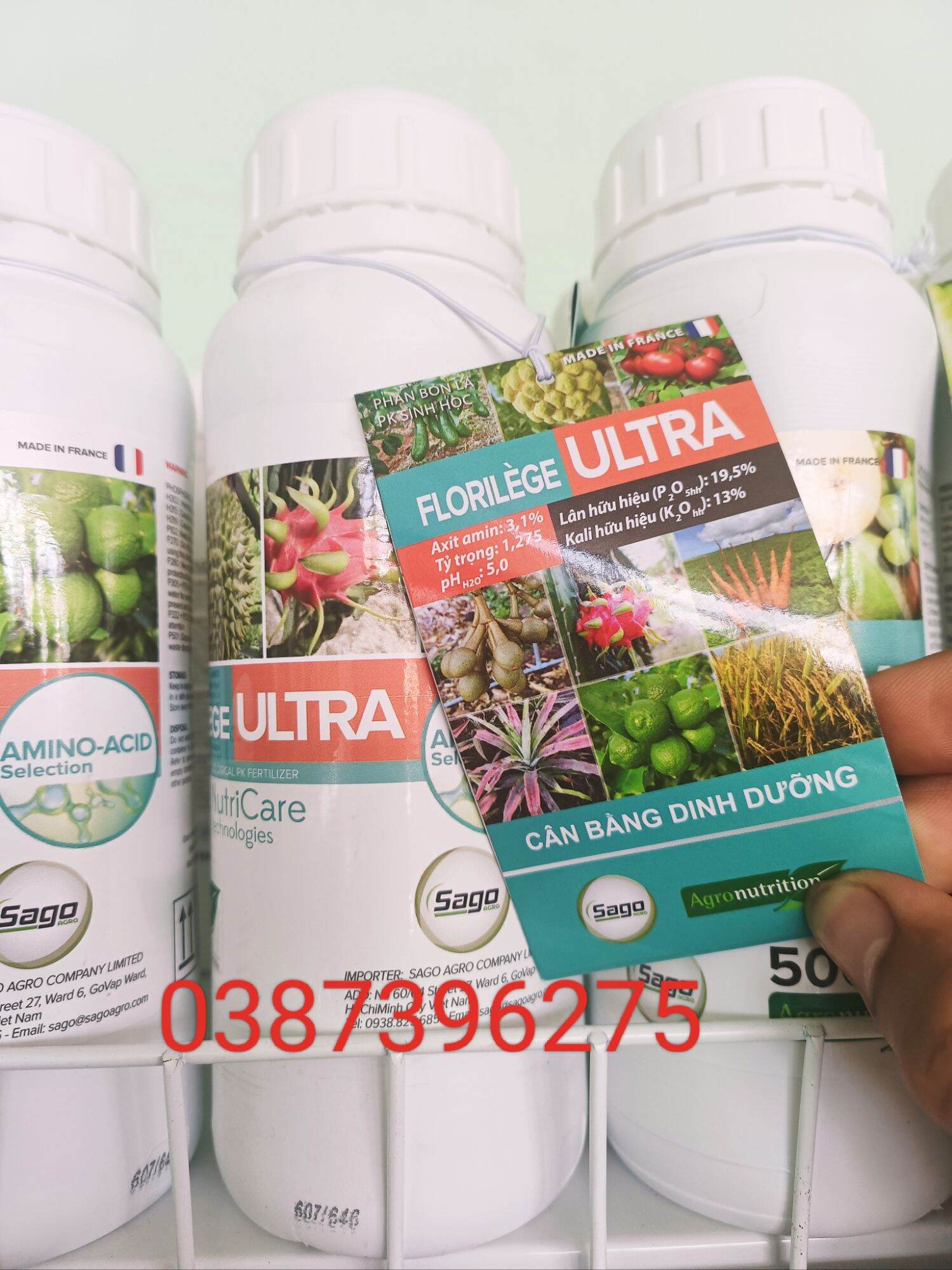 Phân bón lá pk sinh học - florilege ultra - kích rễ-bung chồi, đẻ nhánh-kích kháng nấm bệnh-già lá nhanh - xanh - dày lá