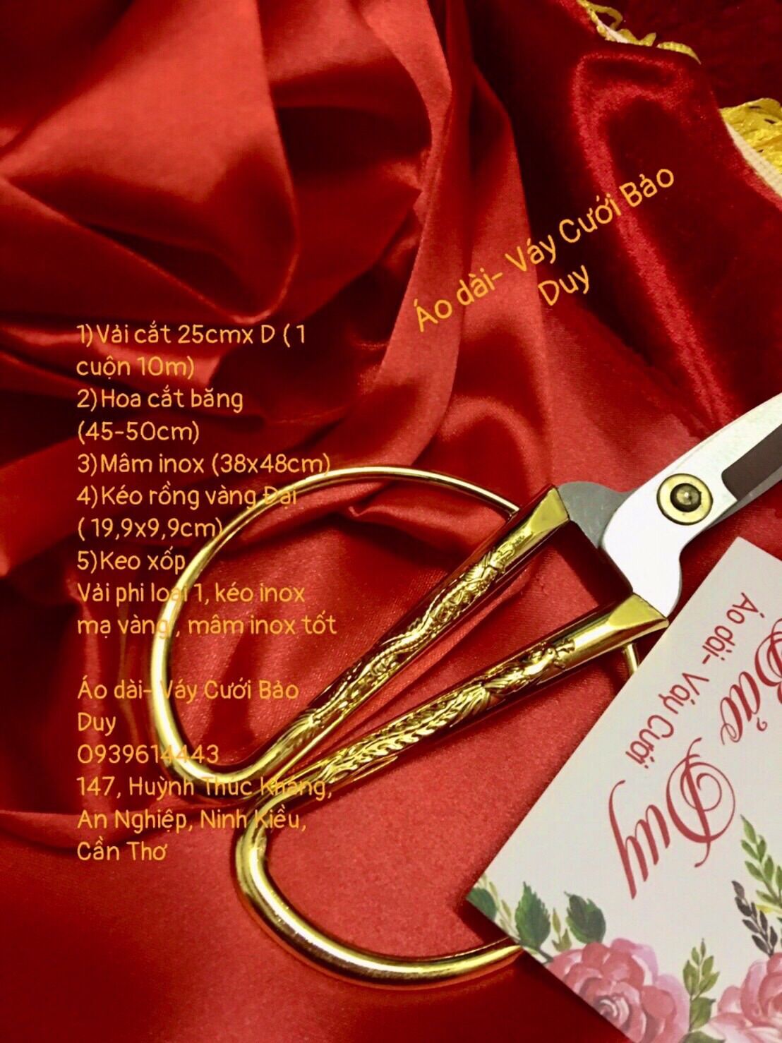 Bộ cắt băng khánh thành