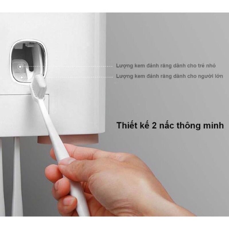 Bộ Nhả Kem Đánh Răng Ecoco Thông Minh Tự Động