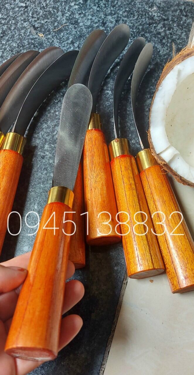 Dao lấy cơm dừa,dao lóc cơm dừa non, cơm dừa bánh tẻ, cơm dừa làm mứt,cơm dừa già