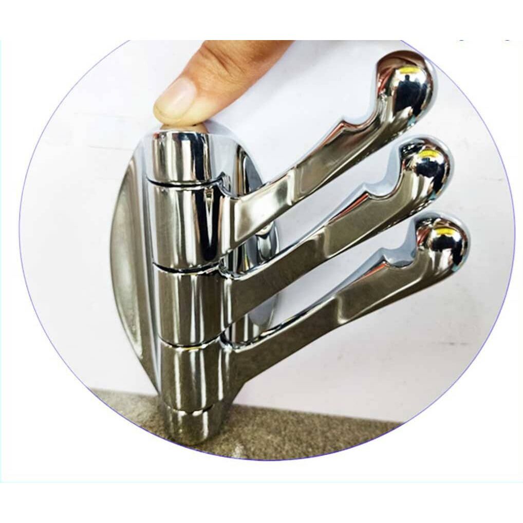 MẮC ÁO CHIA 3 XOAY CAO CẤP INOX 304.