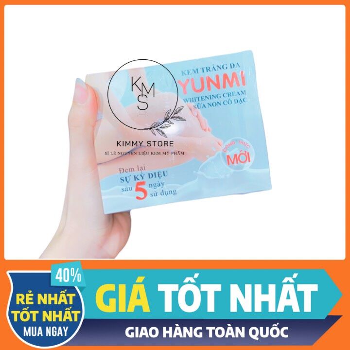Lẻ 1 chai 20g kích trắng yunmi sữa