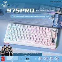 AULA | Bàn Phím Cơ Chơi Game S75Pro Thay Thế Nhanh Không Dây 3 Chế Độ