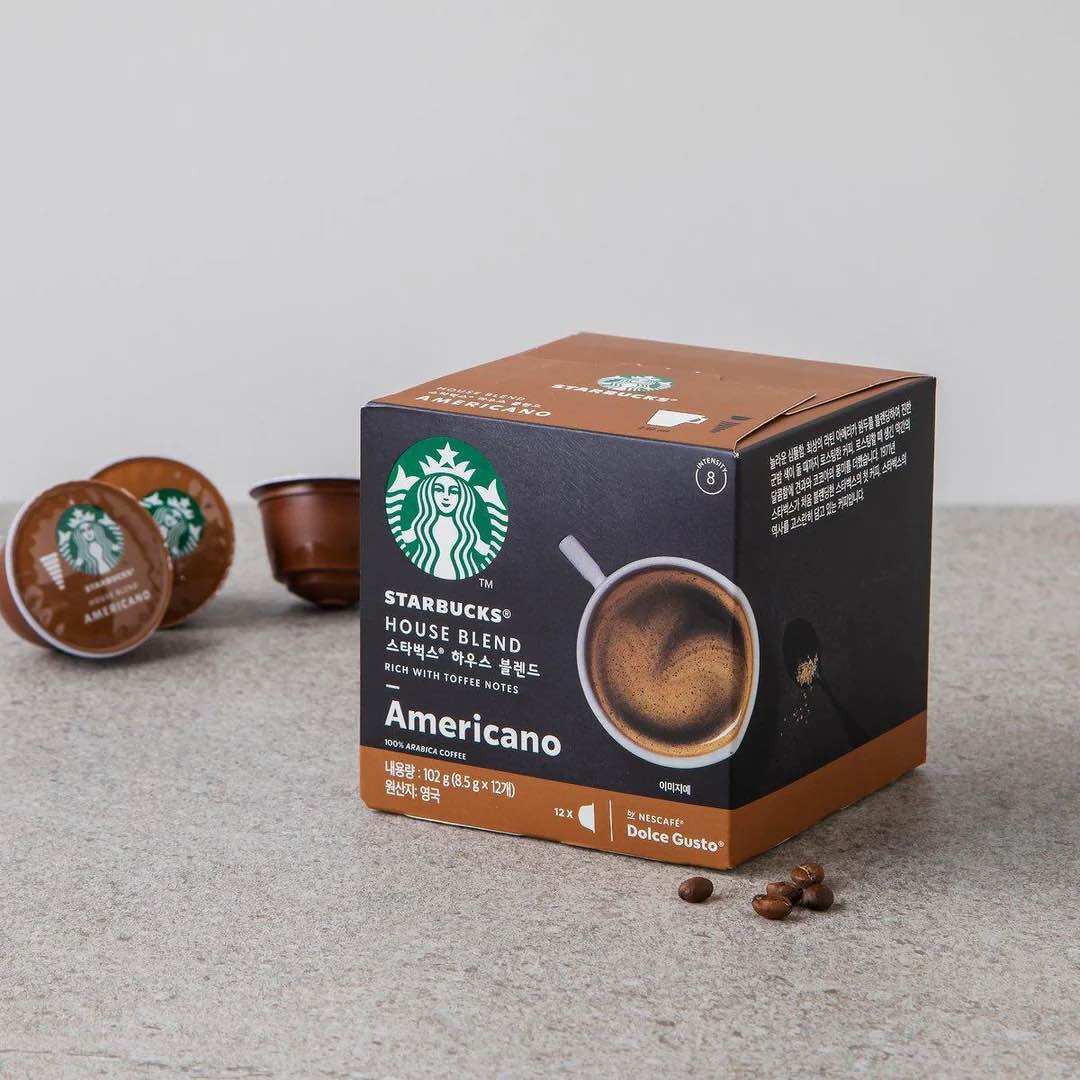 Cà phê viên nén Starbucks House Blend Americano Date 04/2025