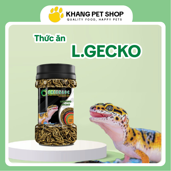 Thức ăn THẰN LẰN DA BÁO - Leopard Gecko