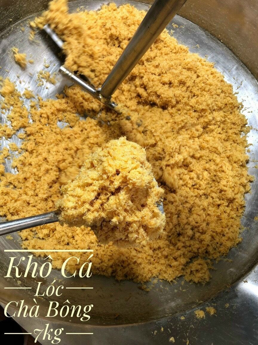 CHÀ BÔNG CÁ LÓC NHÀ LÀM 250GR