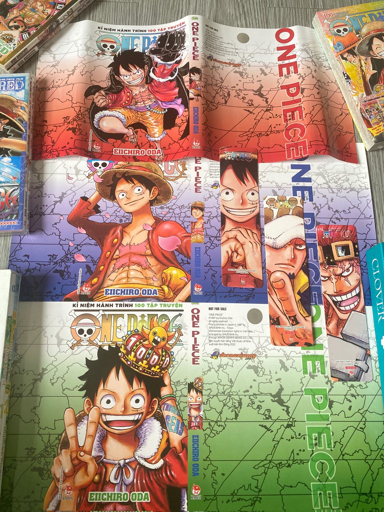 Bìa Limited +Poster A3 +Bookmarks Offline Sự Kiện Phiên Bản Giới Hạn