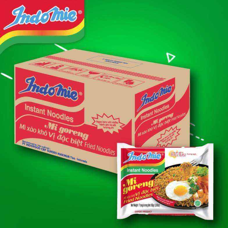 Mì xào khô Goreng Indomie 1 thùng 40 gói (HCM)