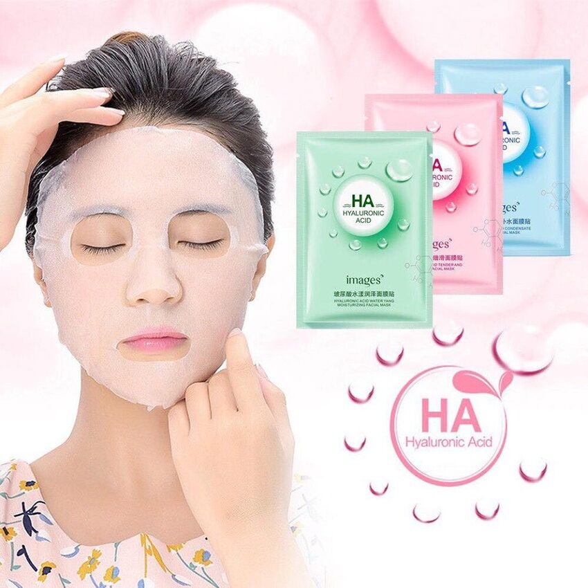 Mặt nạ giấy dưỡng trắng da, giảm mụn, cấp ẩm