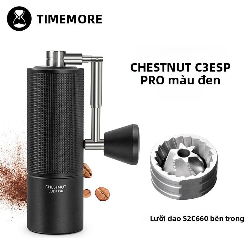 Máy Xay Cà Phê Thủ Công TIMEMORE Chestnut C3S Pro / C3ESP Pro Máy Xay Cà Phê Cầm Tay Cầm Tay Có Tay 
