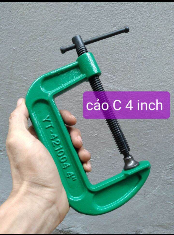 Cảo chữ c 2,3,4,5,6 inch hark caput loại tốt