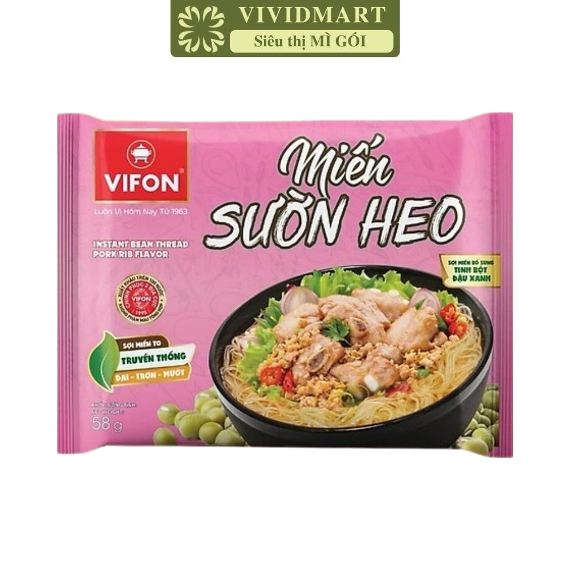 - vifon - vifon instant bean thread 3 flavours: thai hotpot flavour, pork rib flavour, duck & bamboo shoots flavour