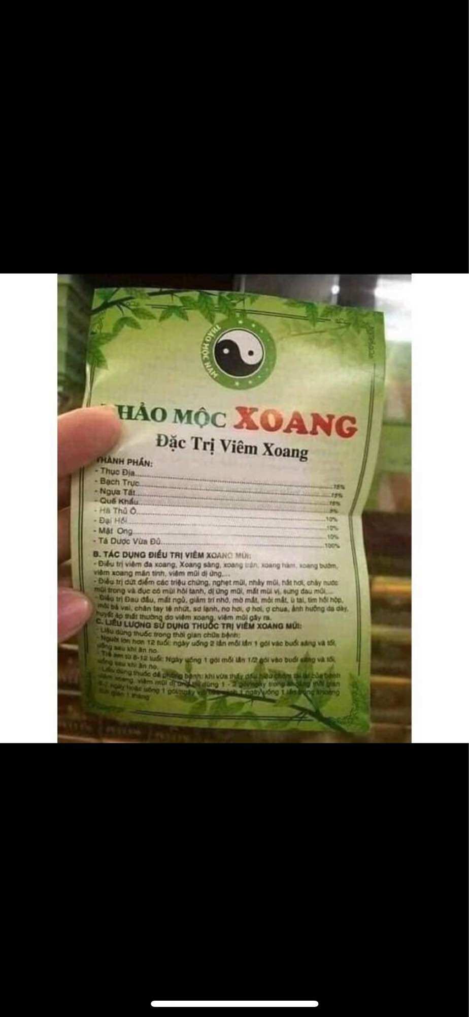 [ MẪU MỚI MUA 1 TẶNG 1 ] THẢO MỘC XOANG THẢO MỘC NAM