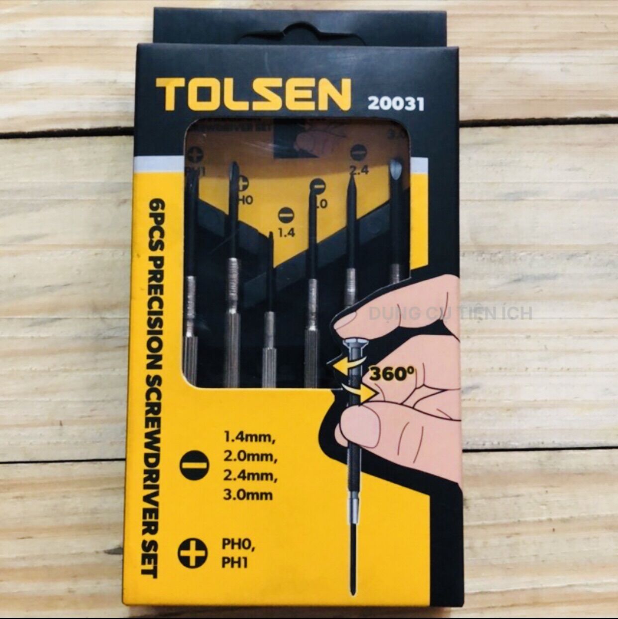 Bộ tô vít sửa điện thoại, laptop... tolsen