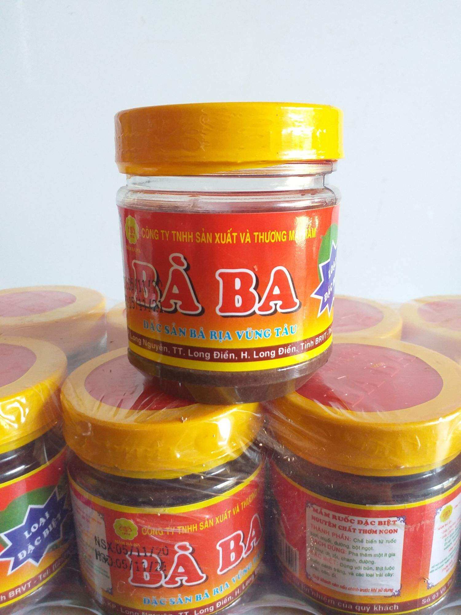 mắm ruốc BÀ BA,( Loại Đặc Biệt) Đặc sản Bà Rịa Vũng Tàu hủ 130g