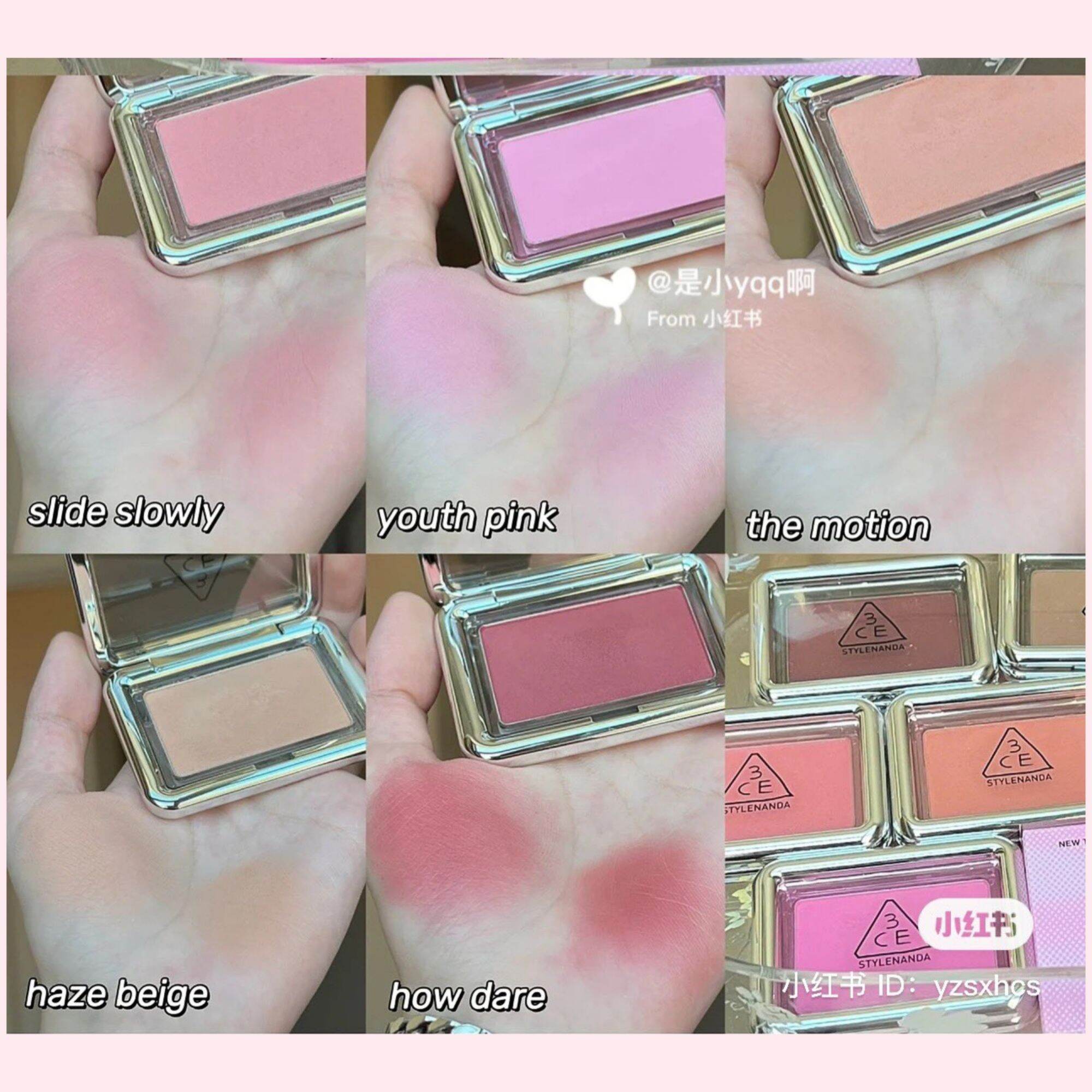 Má hồng 3CE New Take Face Blusher