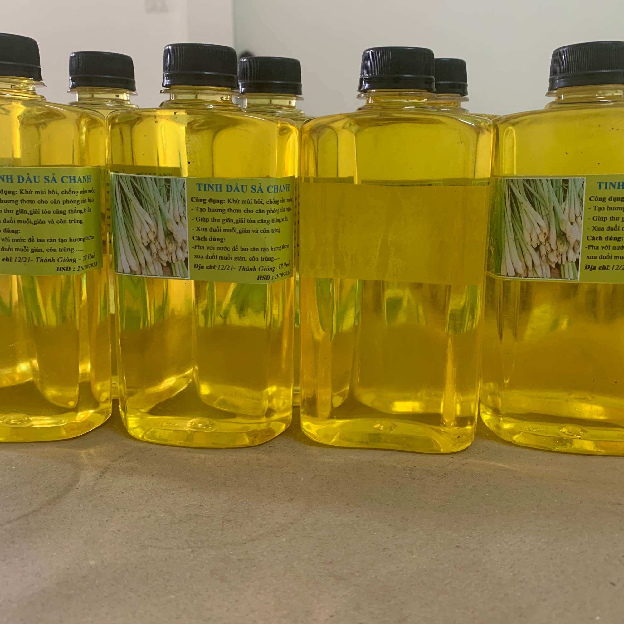 Tinh dầu xả nguyên chất 500ml