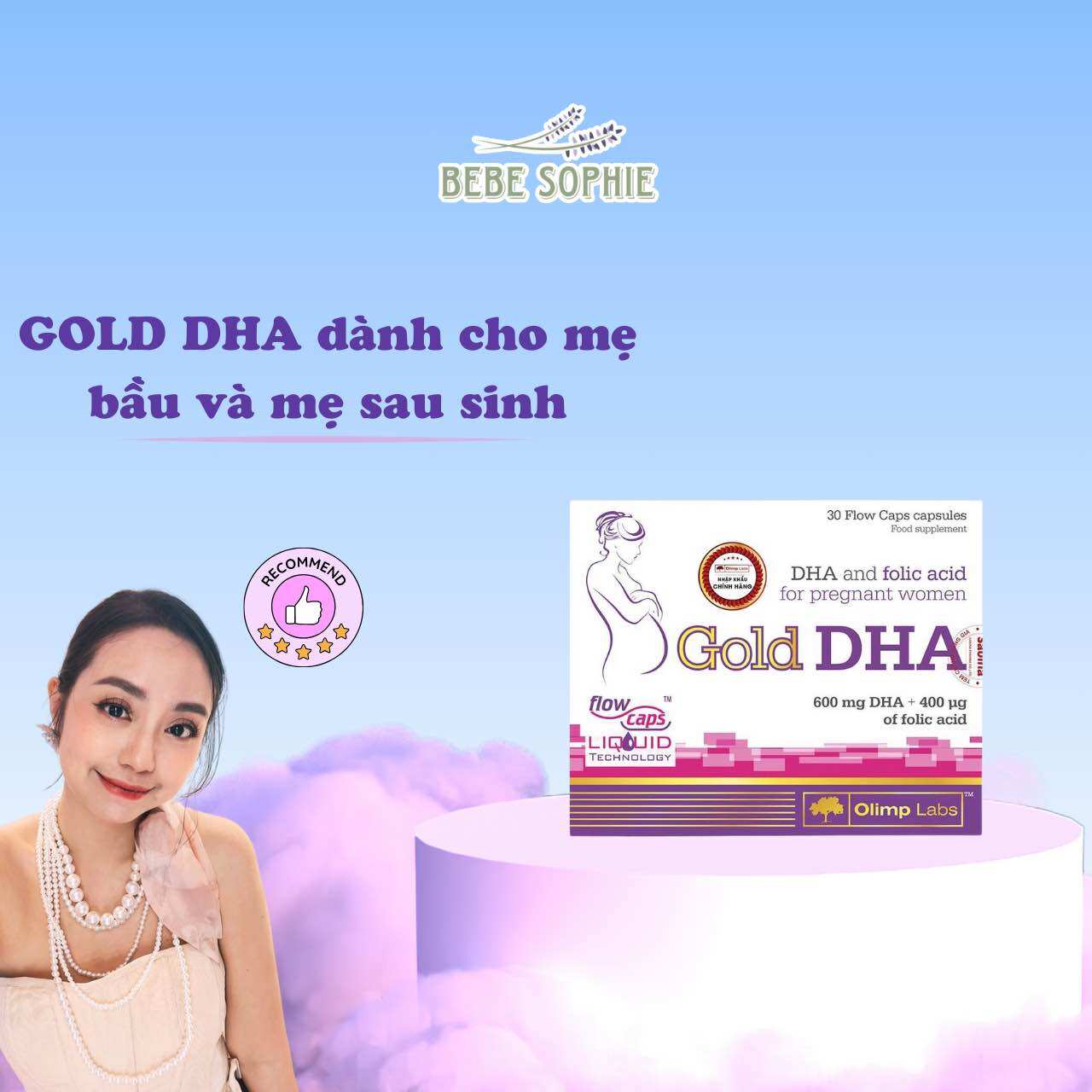 Gold DHA dành cho mẹ bầu và sau sinh