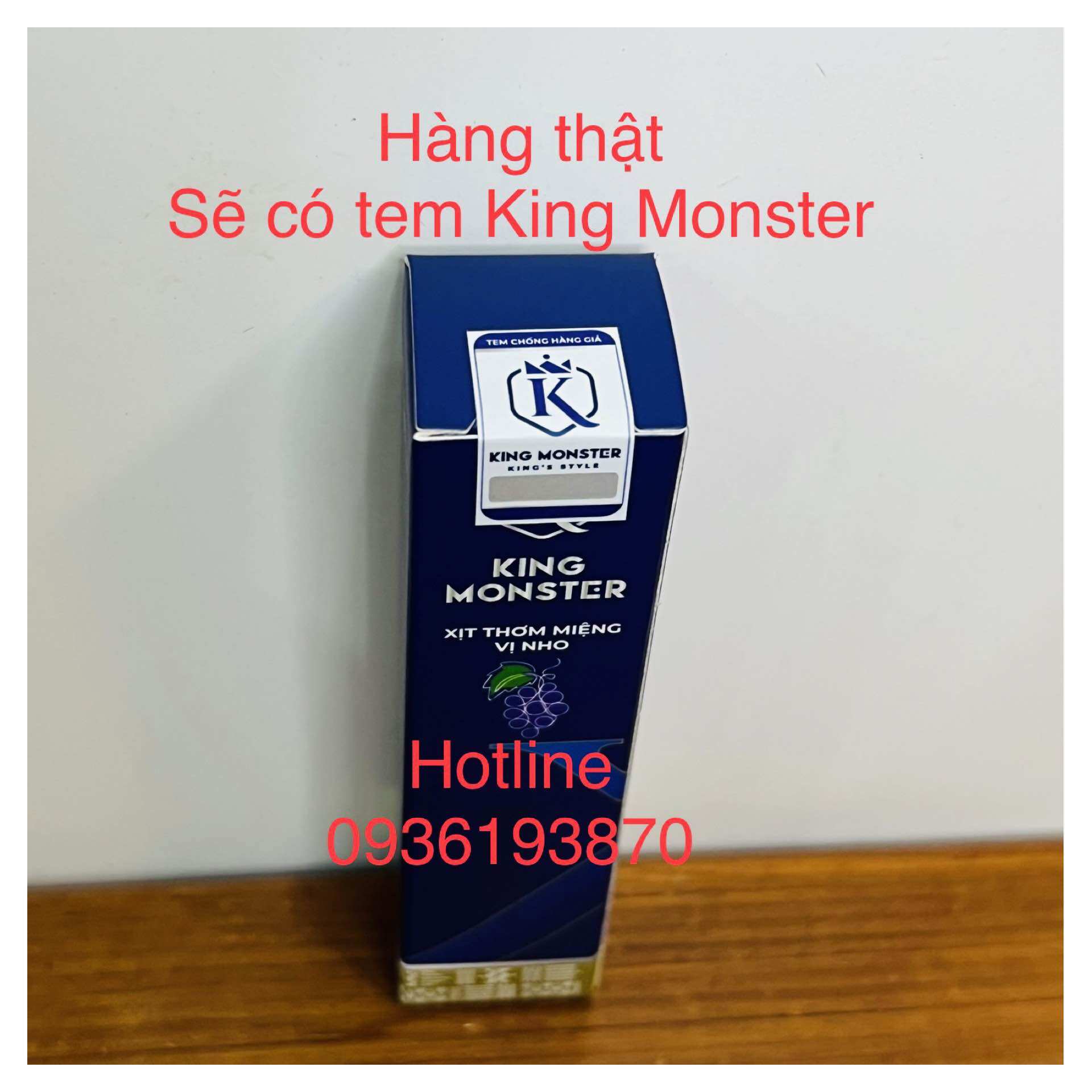 ✅ King Monster Xịt thơm miệng 👍 [CHÍNH HÃNG] ❤️ Xịt thơm miệng King monster