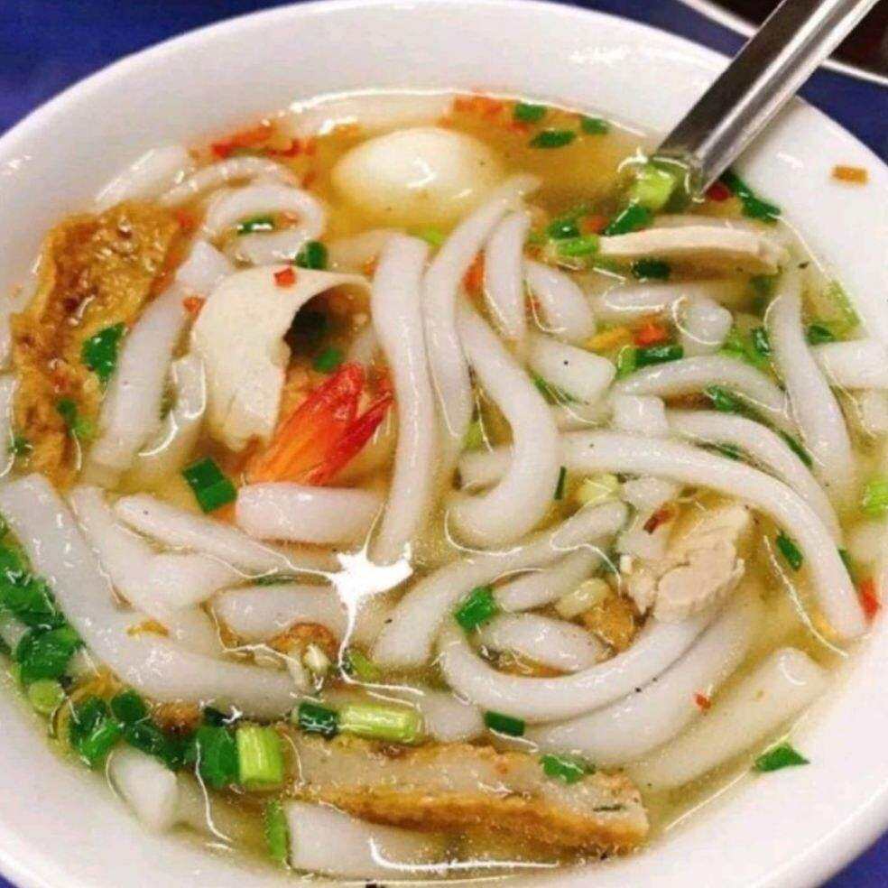 BÁNH CANH BỘT SẮT từ bột gạo lọc HUẾ-500g