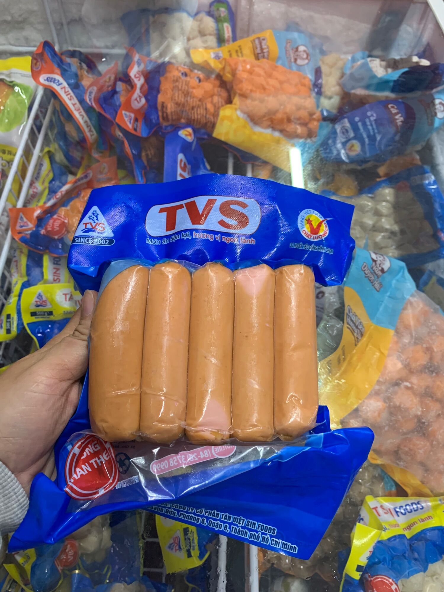 Xúc xích Veal - 10 cây 500gr