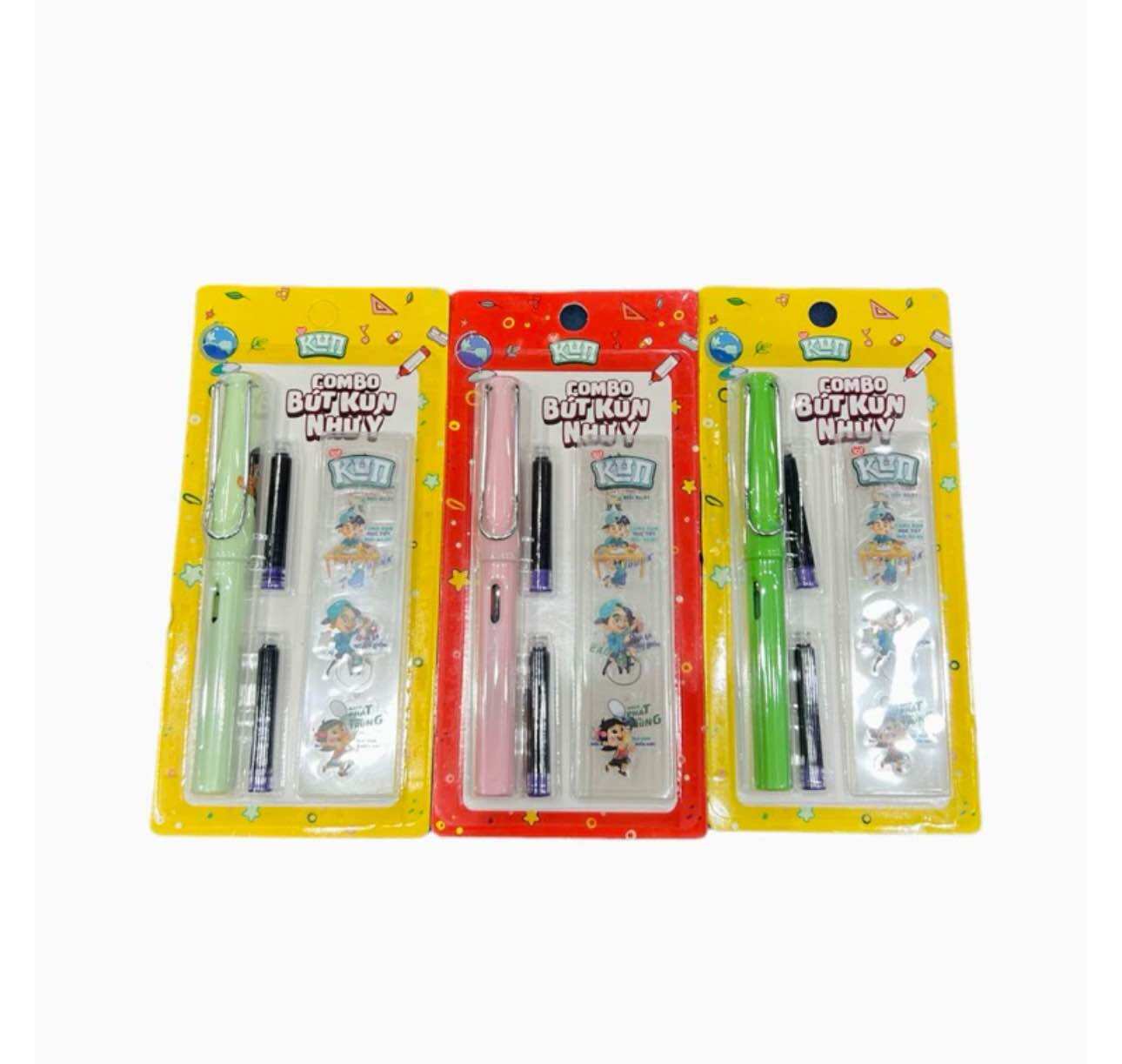Combo bút kun như ý màu mực tím