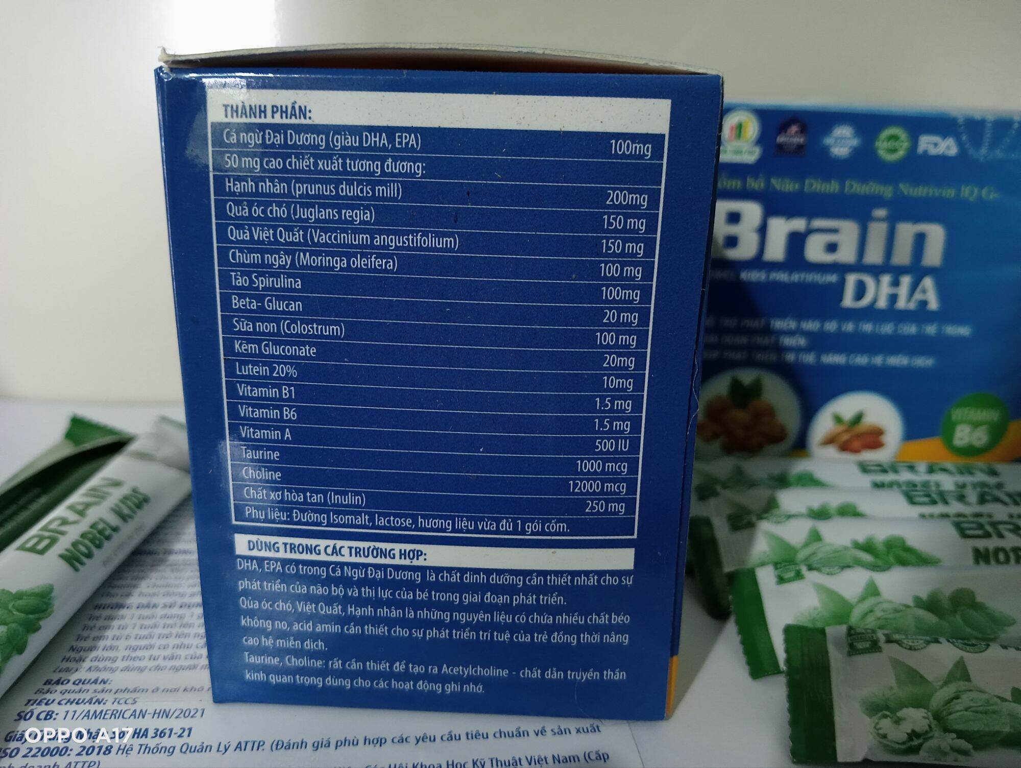 Cốm Bổ Não G Brain