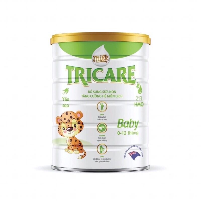 SỮA TRICARE BABY_BỔ SUNG SỮA NON TĂNG CƯỜNG MIỄN DỊCH(0-12th)