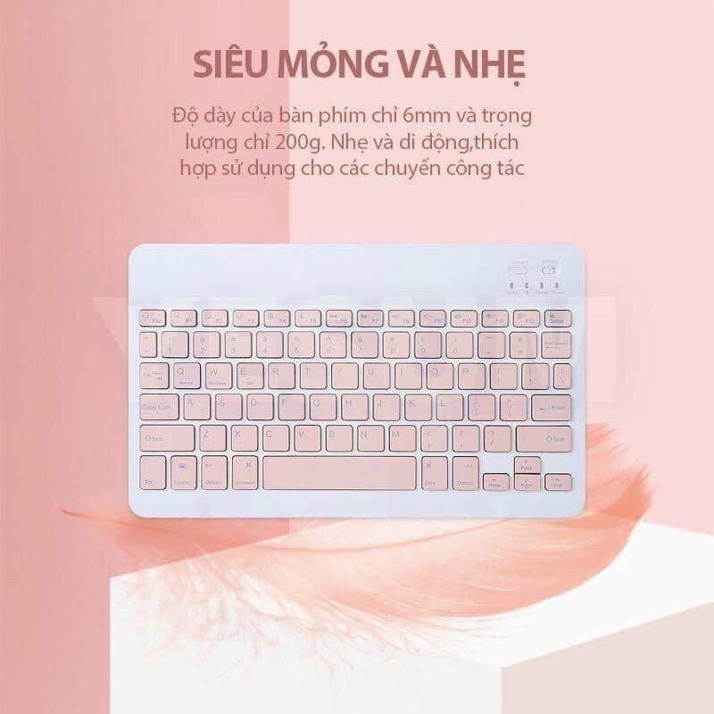 Set bàn phím kèm chuột cho ipad, điện thoại dùng Bluetooth