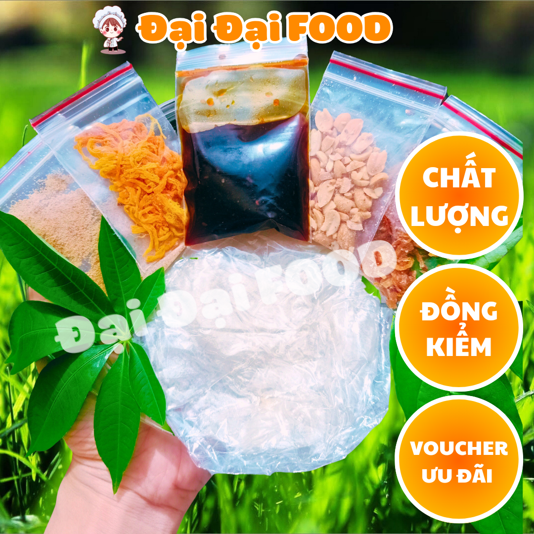 Bánh Tráng Dẻo Trộn Sốt Bò Sa Tế Đại Đại FOOD