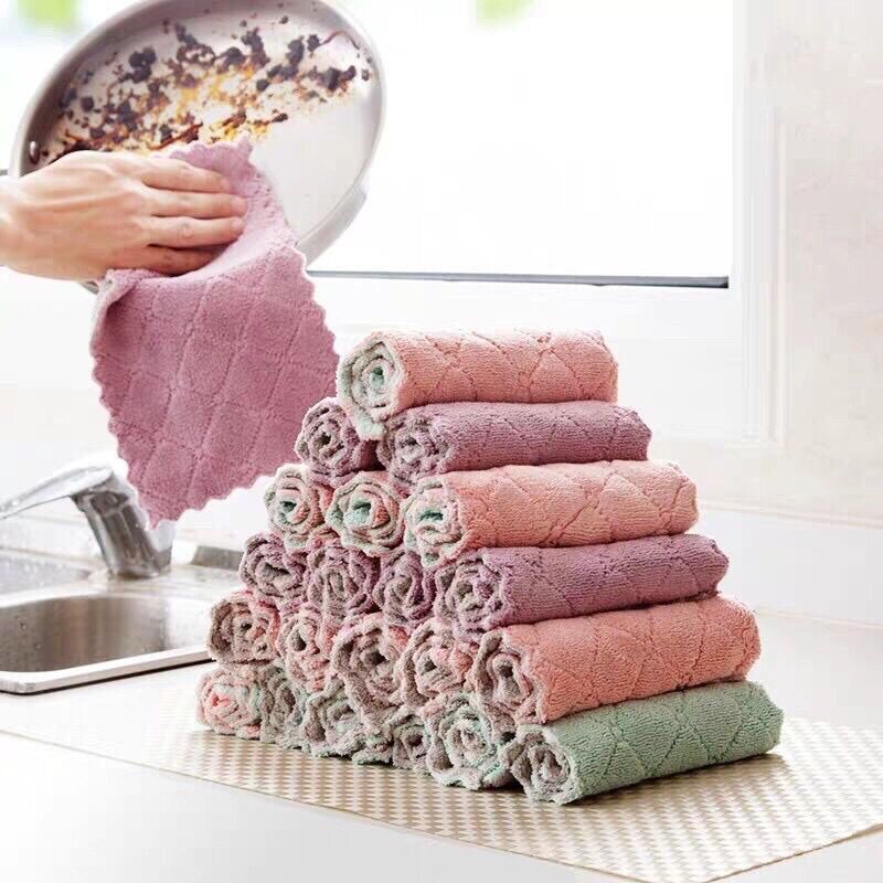 Khăn lau bếp đa năng set 10 cái