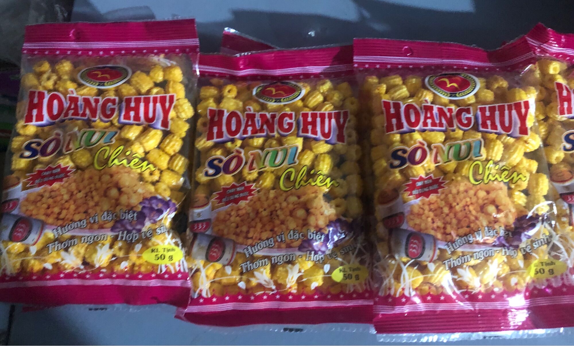 Sò nui chiên Hoàng huy bịch 50g