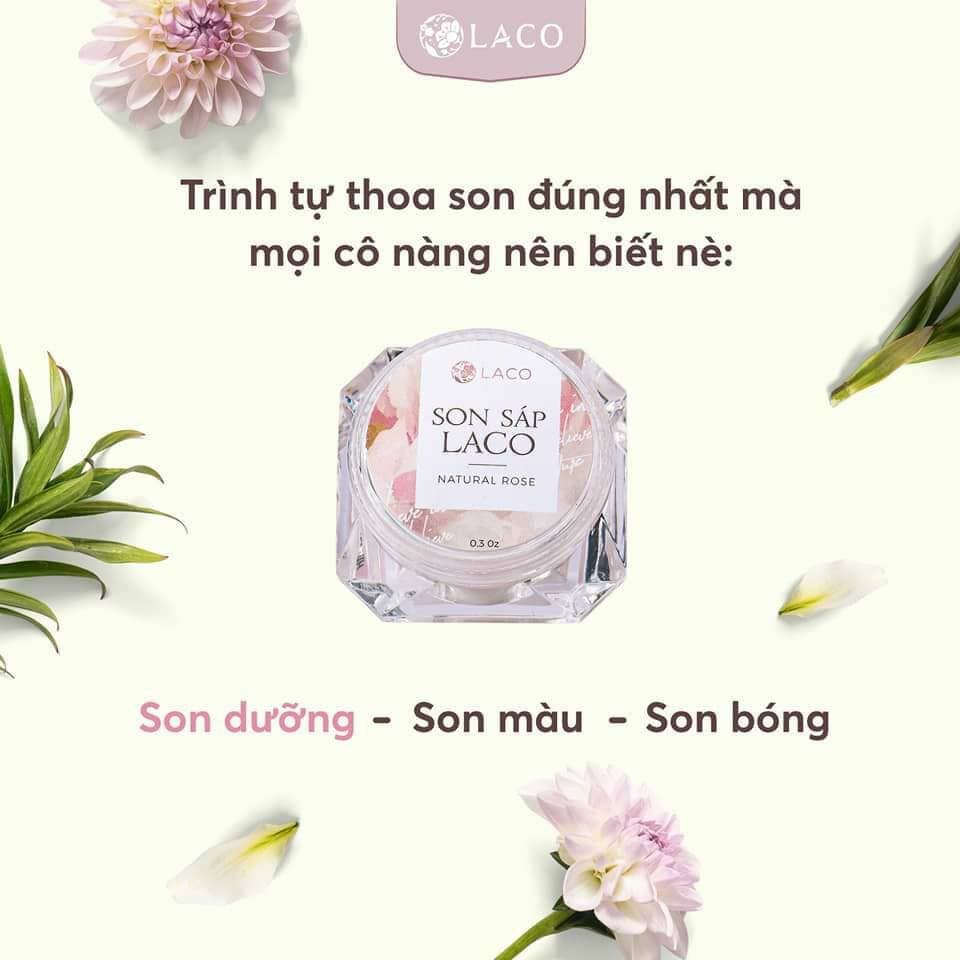 Son sáp Laco Dưỡng ẩm căng mọng làm hồng môi