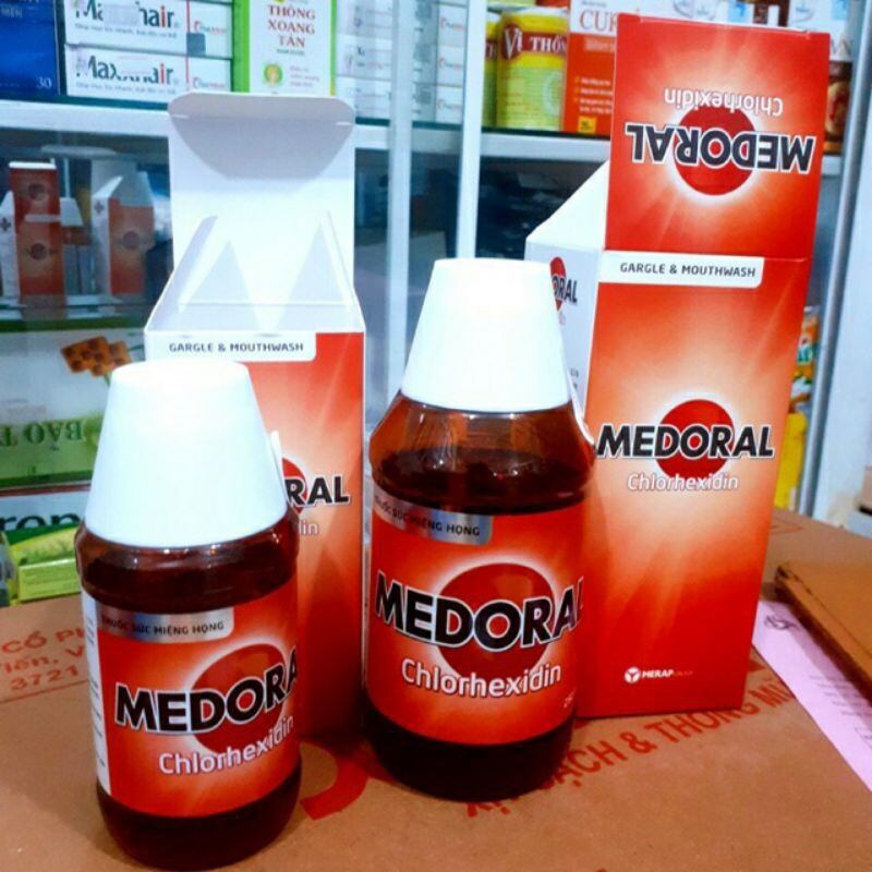 ( AN PHƯỚC PHARMA)NƯỚC SÚC MIỆNG MEDORAL chai 250ml