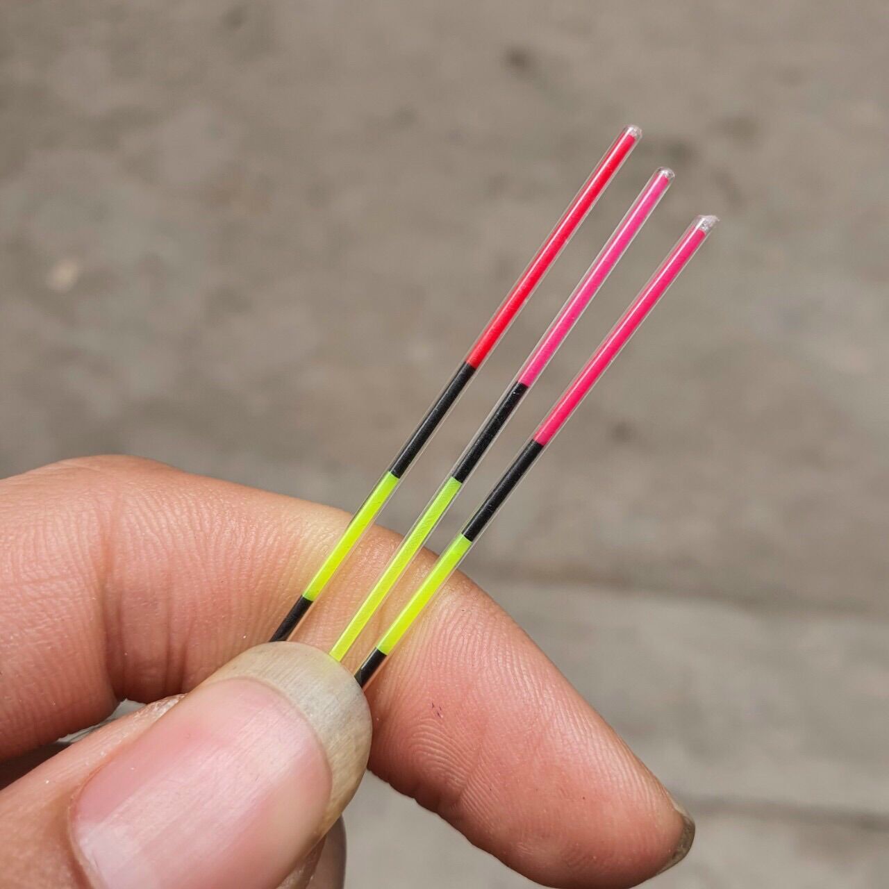 Combo 10 hạt độ tăm phao(màu vàng và đỏ)