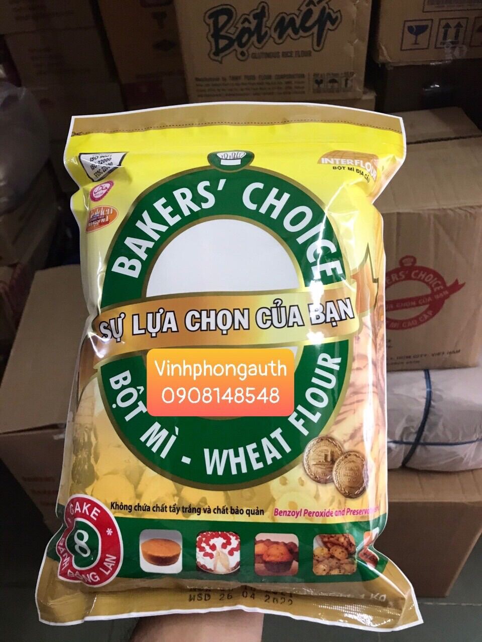 Bột mì bakers' choice số 8