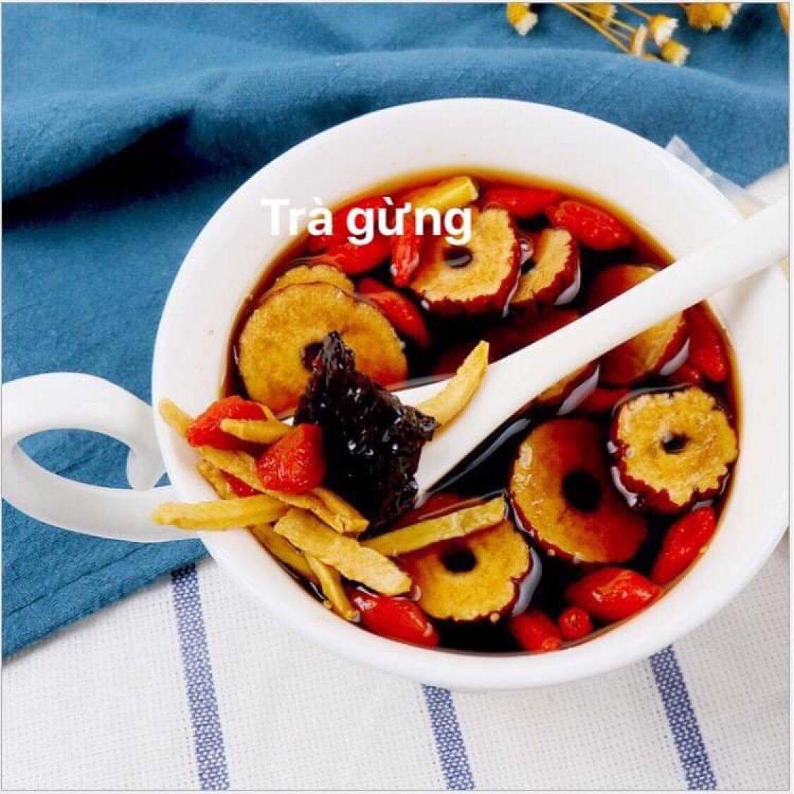 30GÓI TRÀ GỪNG ĐƯỜNG NÂU NÂU