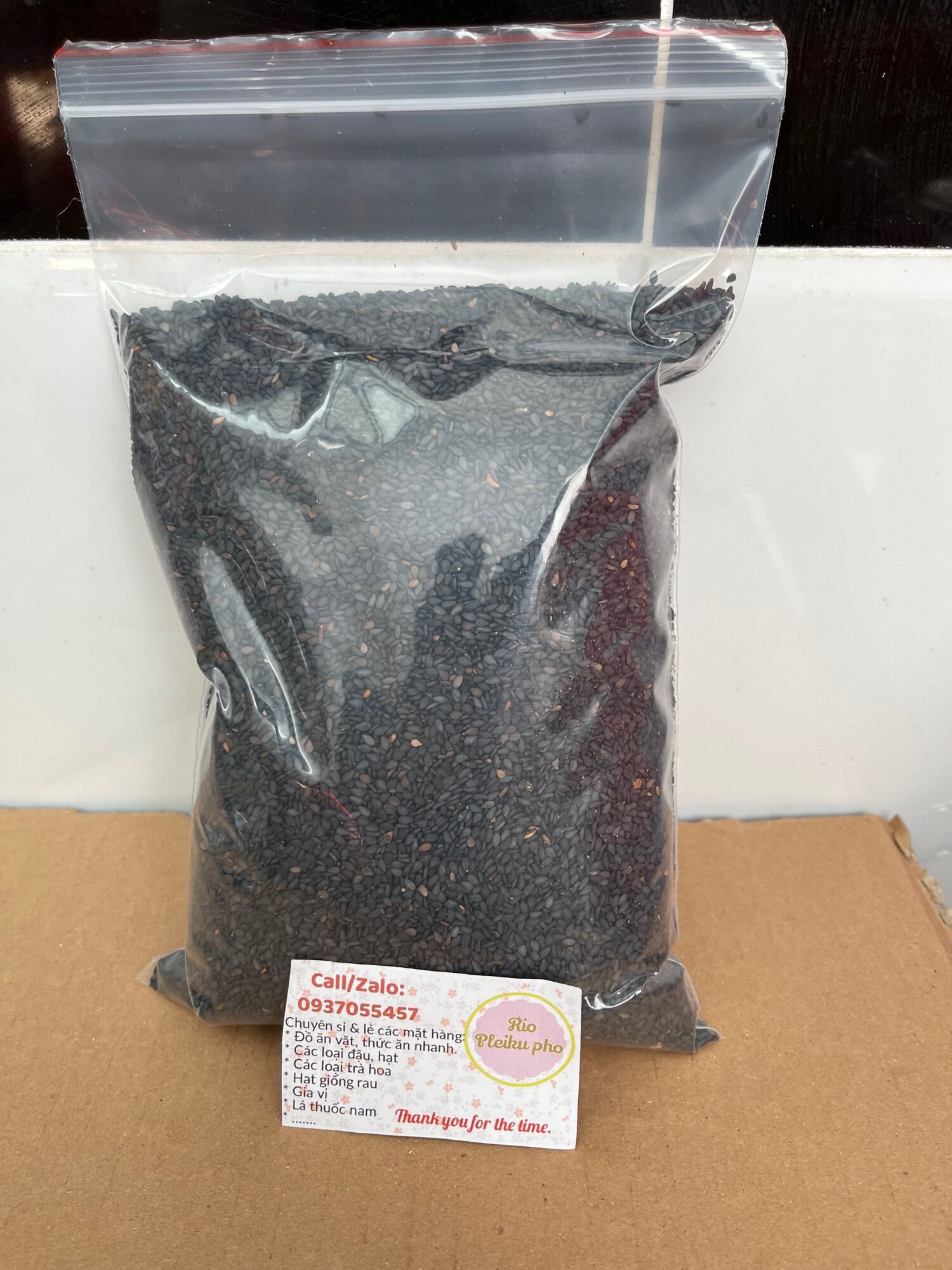 500gr hạt mè đen