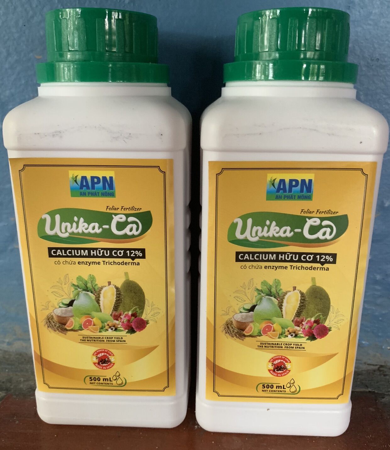 Unika-Ca chai 500ml của An phát nông