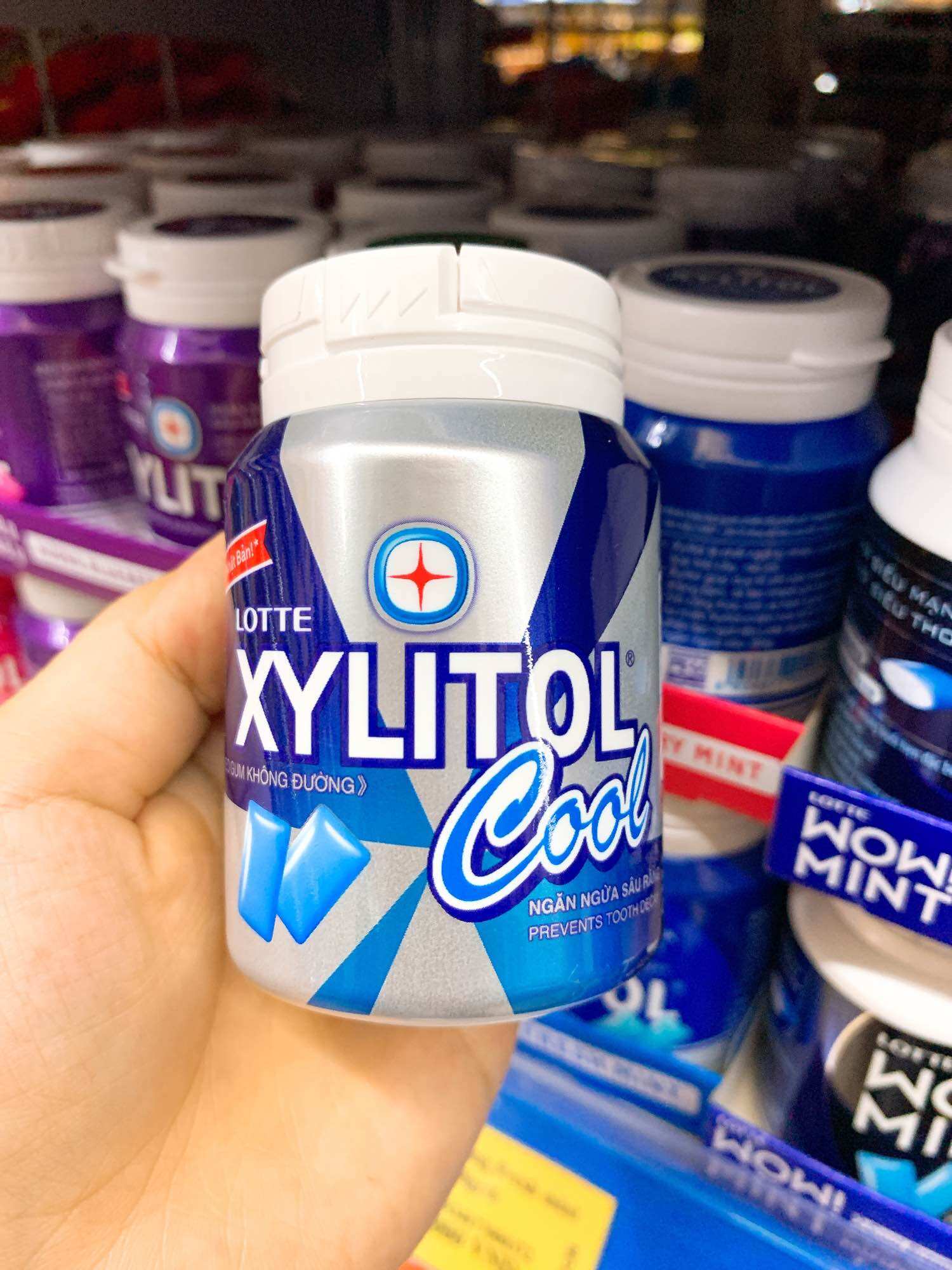 Kẹo cao su Xylitol 58g/6