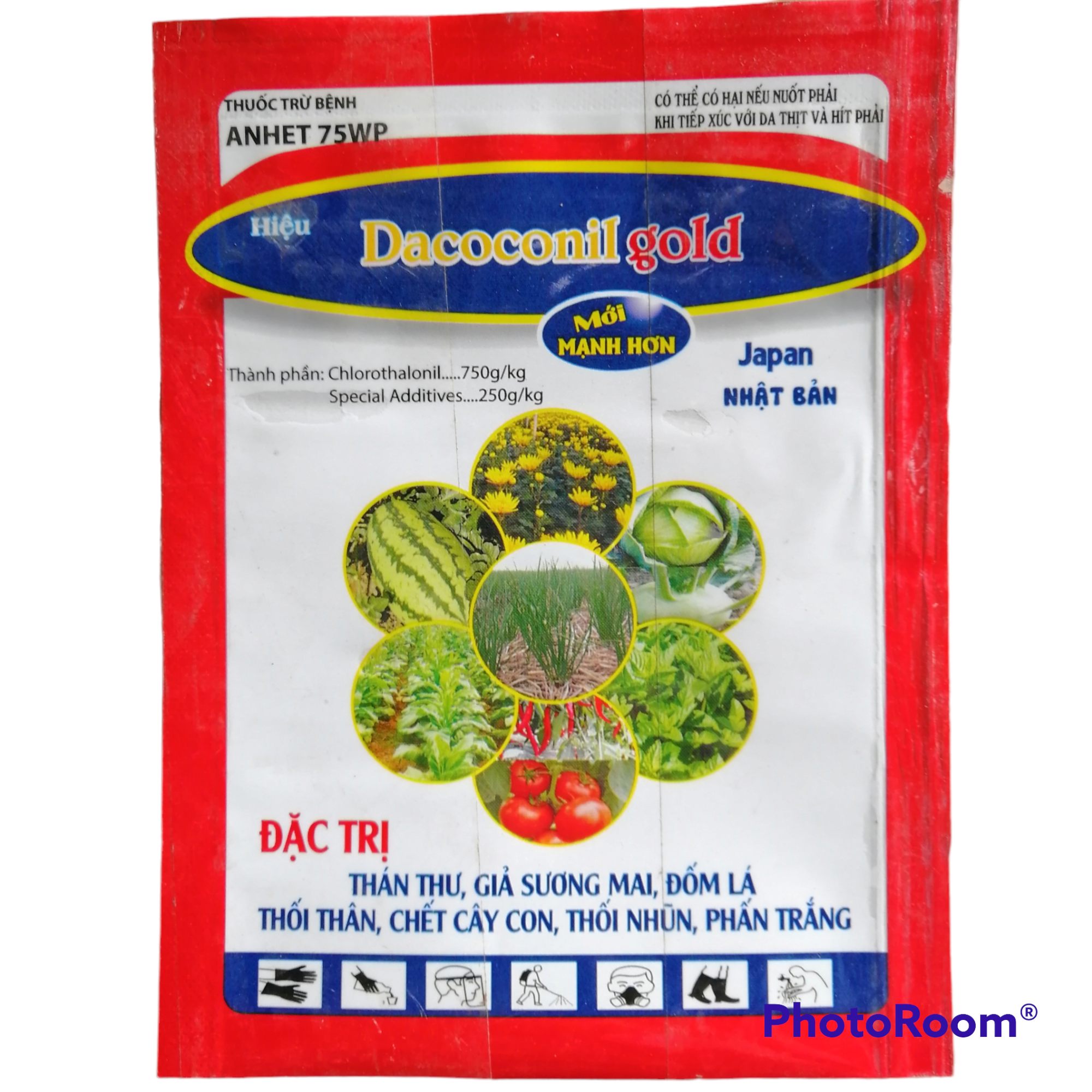 Combo Thuốc trừ nấm bệnh héo xanh, thối nhũn, giả sương mai.. và canxi bo kẽm chống rụng quả non