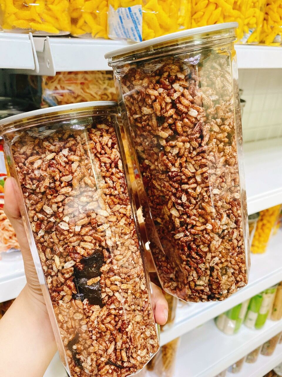 Hủ pet - 300g gạo lức rong biển