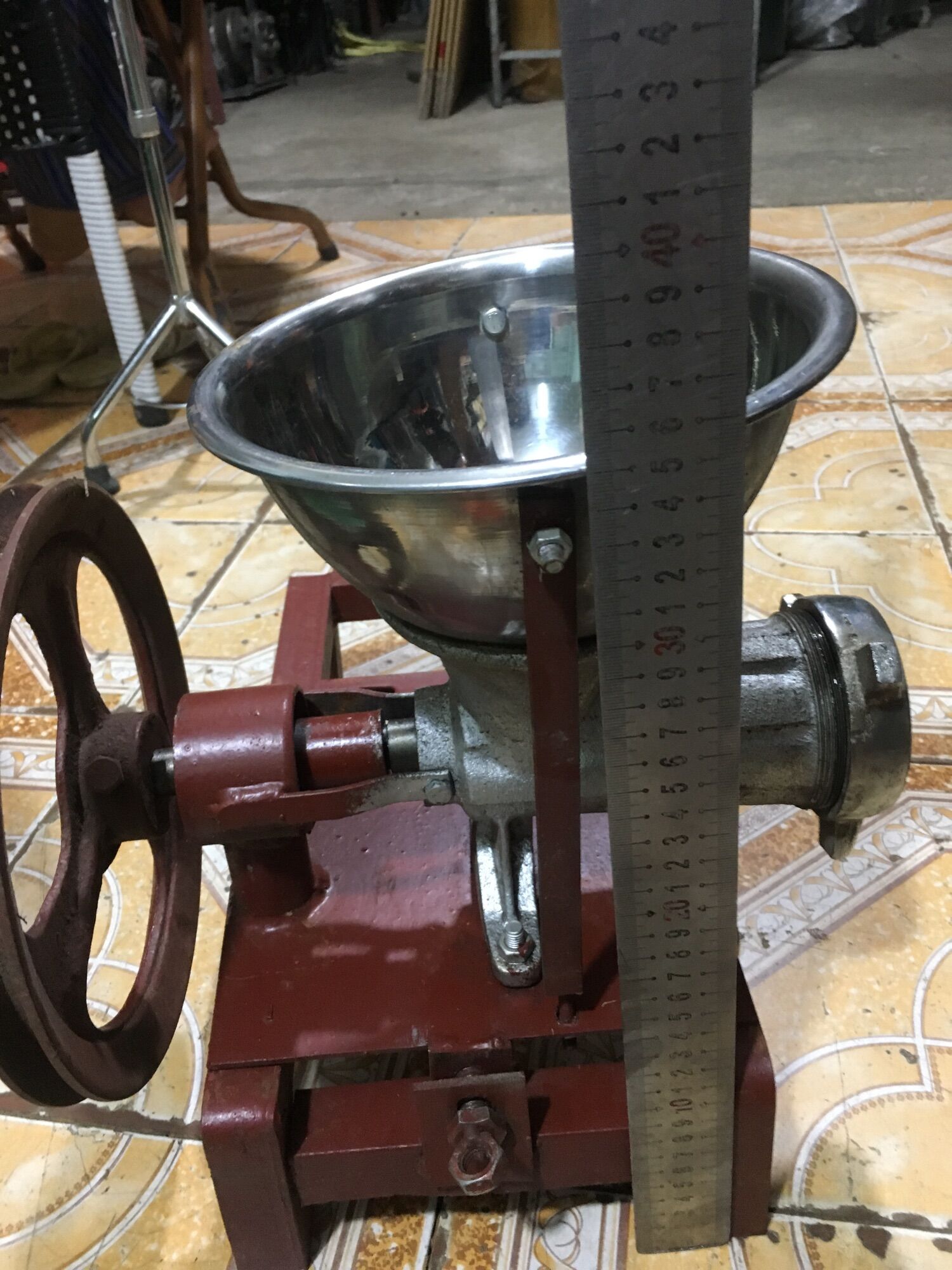Máy xay thịt cối 12