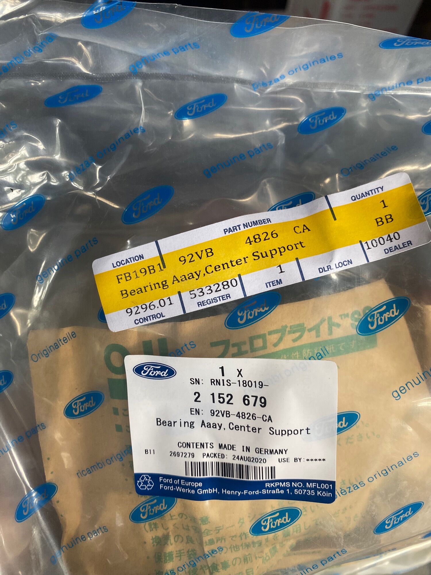 Ford Transit 16-Seat Suspension Rubber for 2003-2025 Models