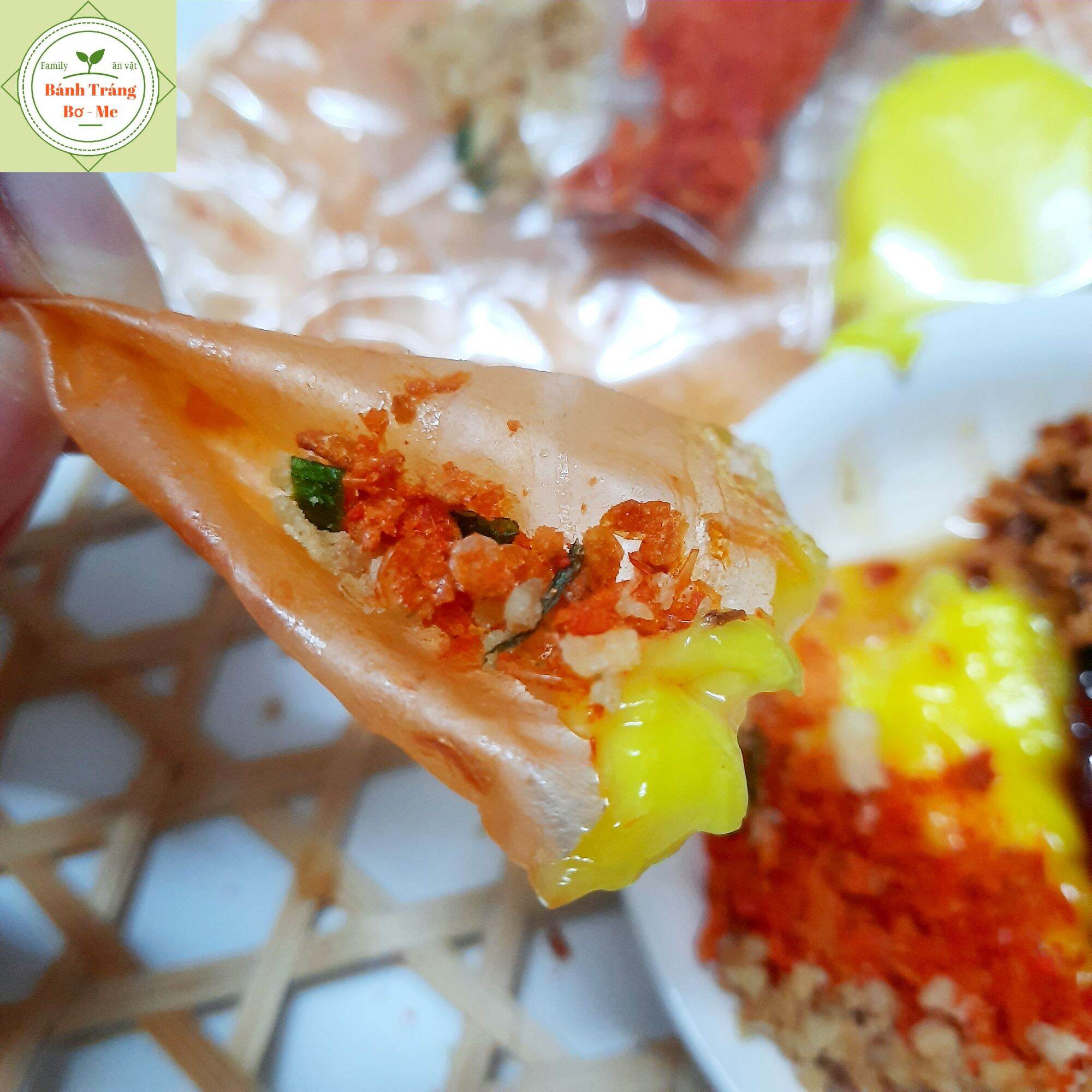Set 2 Loại Bánh Tráng Bơ - Me (chấm và cuốn) - [5 BỊCH BƠ, 5 BỊCH ME]