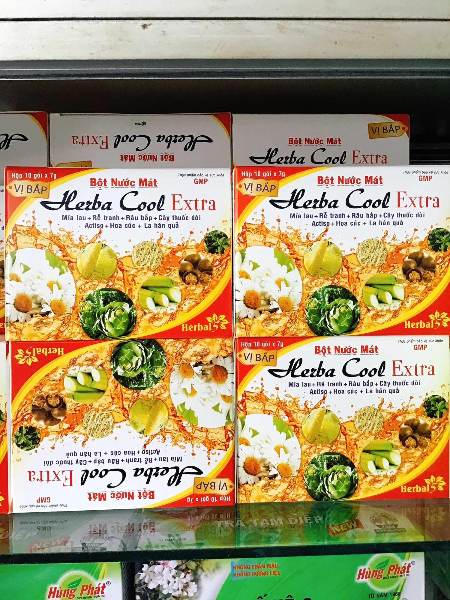 Bột sủi thanh nhiệt HERBA COOL