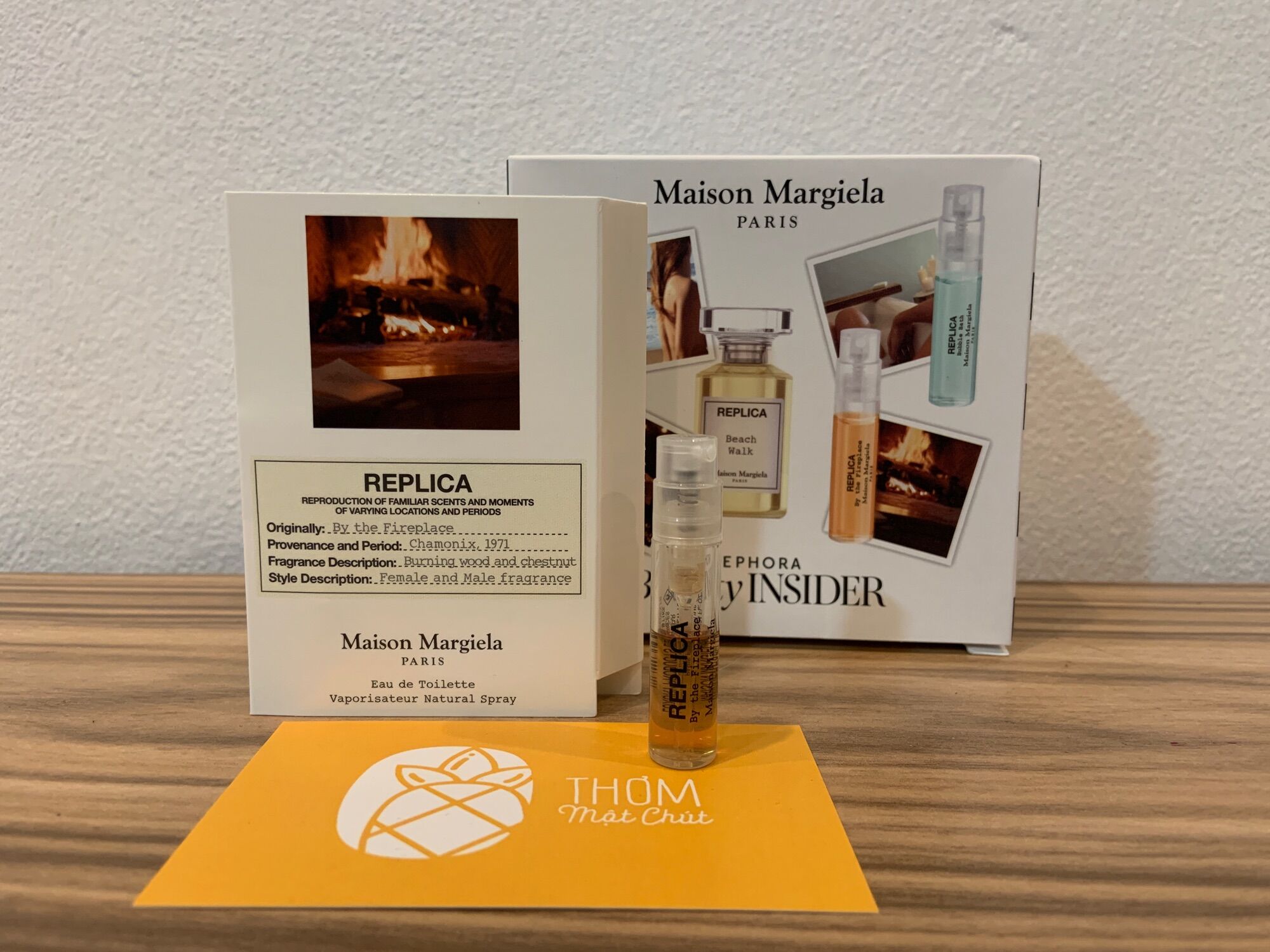 Thơm một chút - Set mini Replica Beach Walk + 3 vial (có tách set)