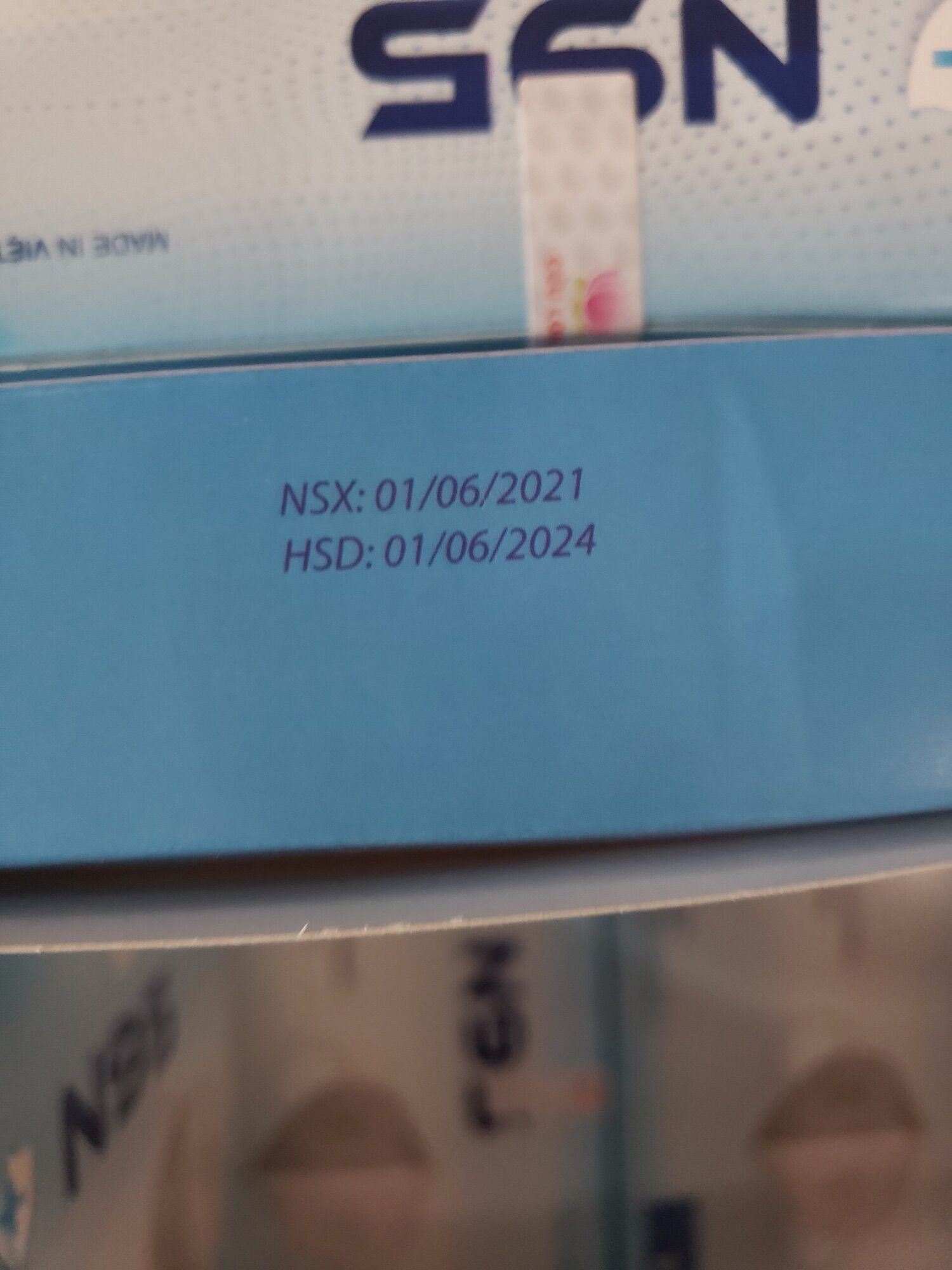 1 hộp Khẩu trang N95 (6 lớp) Cửu Long (10cái/1 hộp)